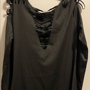 Black Ladder Body Dress